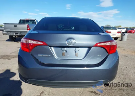 2019 Toyota Corolla Le из США, поврежденный, VIN 2T1BURHE4KC180786